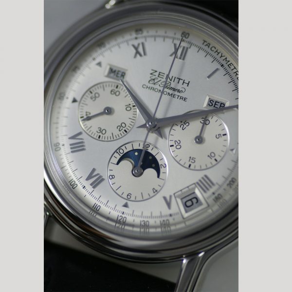 rare-watches-co-bordeaux-montres-occasion-bordeaux-zenith-chronomaster-el-primero-410-moonphase-calendar-silver-dial