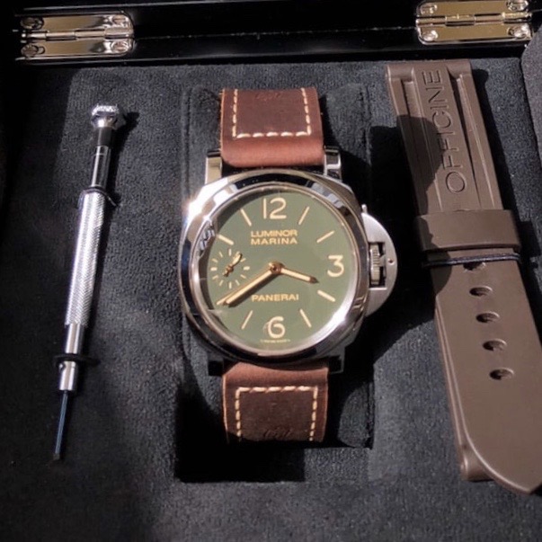 rare-watches-co-bordeaux-strasbourg-montre-occasion-panerai-luminor-marina-pam911-AB-fullset