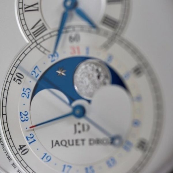 rare-watches-co-bordeaux-strasbourg-montre-occasion-jaquetdroz-moon argentee-grande seconde-2019-dial-macro