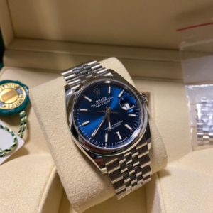 Rolex DateJust 126200 Neuve blue dial Jubilé