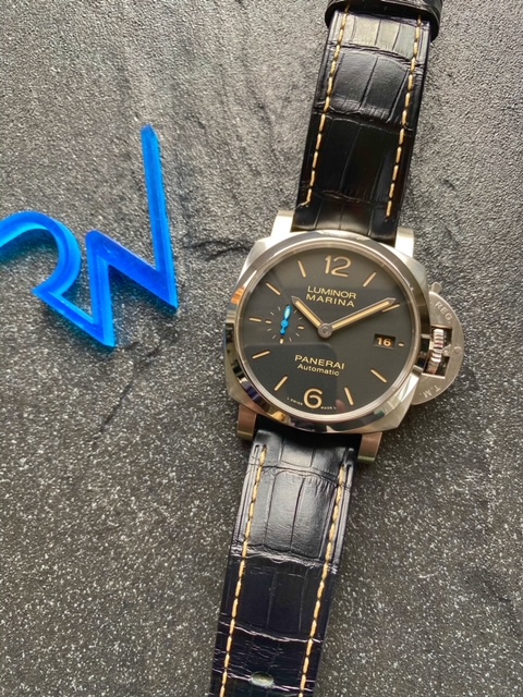 rare-watches-co-bordeaux-strasbourg-montre-occasion-Panerai-neuve-2020--alsace-luxe-montredeluxe-femme-homme-1392-luxurywatch-alsace-crocostrap-42mm-watchfam