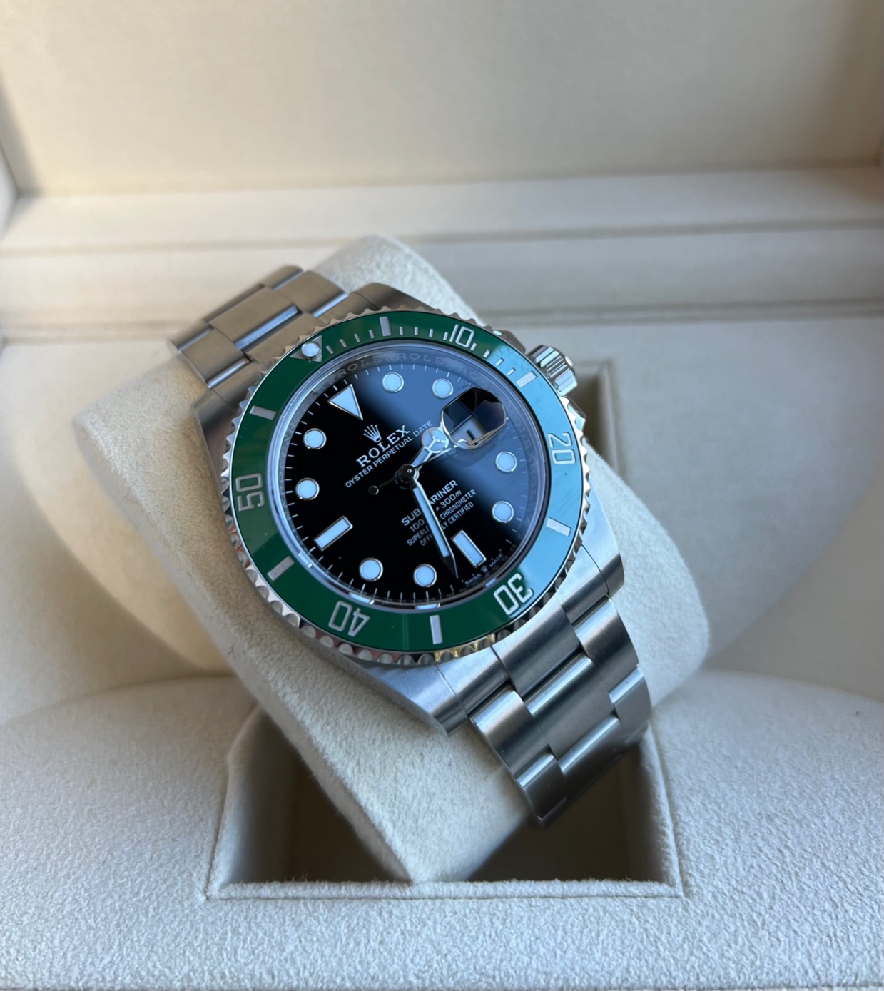 Rolex Submariner 126610LV Starbucks